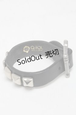 画像3: Q-pot. / リボーンレザーブレスレット  黒 S-25-03-10-056-QP-AC-AS-ZS