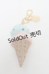 Q-pot. / ミントチョコレート＆ストロベリーダブルアイスクリームバッグチャーム   S-25-03-10-006-QP-ZA-HR-ZS