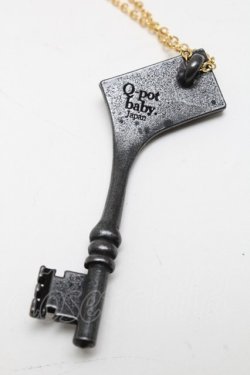 画像2: Q-pot. / チョコレートキーネックレス   S-25-03-10-065-QP-AC-HR-ZS