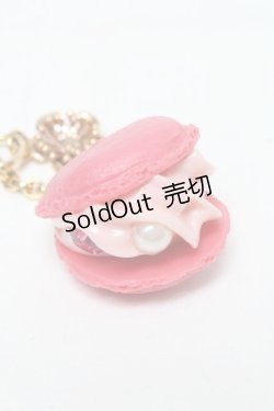 画像1: Q-pot. / 梅マカロンマカロンバッグチャーム  ピンク S-25-03-10-008-QP-ZA-AS-ZS