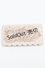 Q-pot. / 7人の小人ビスケットブローチ  ブラウン S-25-03-10-1047-QP-AC-AS-ZS