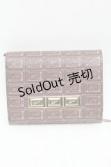 Q-pot. / チョコレートショートウォレット  ブラウン S-25-03-10-1051-QP-ZA-AS-ZS