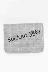 Q-pot. / ブラックチョコレート ショートウォレット  黒 S-25-03-10-1052-QP-ZA-AS-ZS