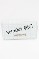 Q-pot. / ミントチョコレートラウンドファスナーウォレット  グリーン S-25-03-10-1054-QP-ZA-AS-ZS