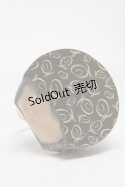 画像1: Q-pot. / ショコラドQリング  ブラウン S-25-03-10-1021-QP-AC-AS-ZS