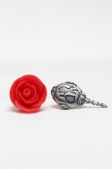 Q-pot. / 魔法にかけられた手鏡とバラピアス   S-25-03-10-1025-QP-AC-AS-ZS