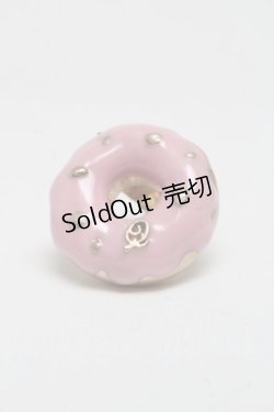 画像1: Q-pot. / ストロベリーナッツドーナッツピアス  ブラウン S-25-03-10-1028-QP-AC-HR-ZS
