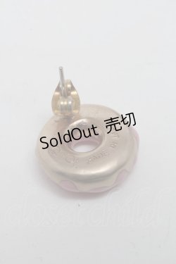 画像2: Q-pot. / ストロベリーナッツドーナッツピアス  ブラウン S-25-03-10-1028-QP-AC-HR-ZS