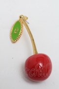 Q-pot. / チェリーピアス  レッド S-25-03-10-1032-QP-AC-AS-ZS