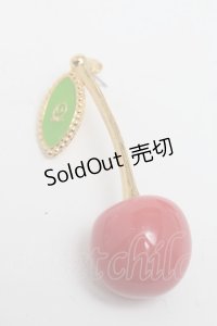 Q-pot. / チェリーピアス  レッド S-25-03-10-1032-QP-AC-AS-ZS
