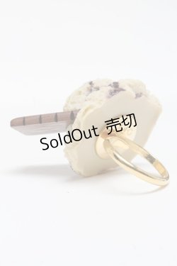 画像2: Q-pot. / カフェモカビスケットアイスリング   S-25-03-10-1033-QP-AC-AS-ZS