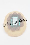Q-pot. / ジュエルクッキーピアス(キウイ)  グリーン S-25-03-10-1035-QP-ZA-HR-ZS