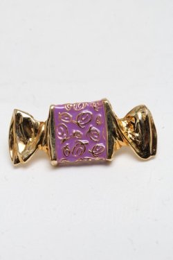 画像1: Q-pot. / タフィキャンディピアス  紫 S-25-03-10-1037-QP-AC-AS-ZS