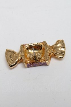 画像2: Q-pot. / タフィキャンディピアス  紫 S-25-03-10-1037-QP-AC-AS-ZS