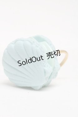 画像2: Q-pot. / シェルマカロンリング  ミント S-25-03-10-1039-QP-AC-HR-ZS
