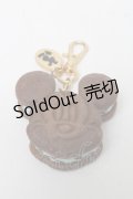 Q-pot. / ミッキーマウス/チョコミントクッキーサンドバックチャーム  ブラウン S-25-03-10-010-QP-AC-HR-ZS