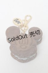 Q-pot. / ミッキーマウス/チョコミントクッキーサンドバックチャーム  ブラウン S-25-03-10-010-QP-AC-HR-ZS