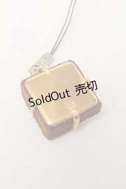 画像2: Q-pot. / リュクスショコラストラップ  ブラウン S-25-03-10-022-QP-ZA-HR-ZS
