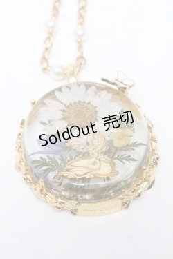 画像1: Q-pot. / アリス/フラワーガーデンネックレス  ゴールド S-25-03-10-038-QP-AC-AS-ZS