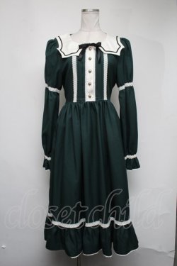 画像1: ALICE and the PIRATES / Bat Maidワンピース  グリーン S-25-03-11-051-PA-OP-AS-ZS