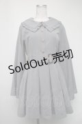 axes femme POETIQUE / スリット袖風ノースリワンピ  グレー S-25-03-11-053-AX-OP-AS-ZS