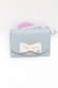 画像1: m petit by misako / AMフラップコインケース  サックス S-25-03-11-007-LO-ZA-HR-ZS (1)