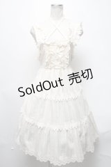 BABY,THE STARS SHINE BRIGHT / からみ3段ティアードジャンパースカートセット  キナリ S-25-03-11-070-BA-OP-HR-ZS