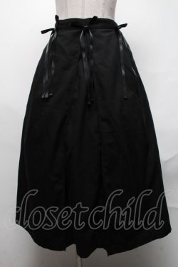 画像1: Candy Stripper / ロングスカート  黒 S-25-03-11-079-PU-SK-AS-ZT065