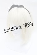 LOLITA / ベロアリボンカチューシャ  黒 S-25-03-11-012-LO-AC-HR-ZS