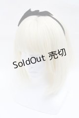 LOLITA / ベロアリボンカチューシャ  黒 S-25-03-11-012-LO-AC-HR-ZS