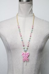 Angelic Pretty / POP Heartロリポップネックレス  ピンク S-25-03-11-016-AP-AC-HR-ZS