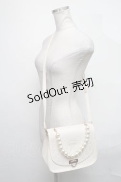画像2: axes femme POETIQUE / パールハンドルバッグ  オフ S-25-03-11-018-AX-BG-AS-ZS