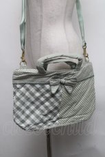 画像1: 【SALE】PINK HOUSE / ギンガムショルダーバッグ  グリーン S-25-03-11-021-LO-BG-AS-ZTK018 (1)