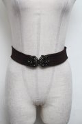 axes femme / ゴムベルト  ブラウン S-25-03-11-022-AX-AC-AS-ZT171