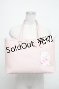 m petit by misako / AMスカラップトートバッグ  ピンク S-25-03-11-023-LO-BG-HR-ZS