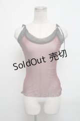Jean Paul GAULTIER CLASSIQUE / パワーネットキャミソール  ワイン S-25-03-11-026-GO-TO-AS-ZS