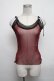 画像1: Jean Paul GAULTIER CLASSIQUE / パワーネットキャミソール  ワイン S-25-03-11-026-GO-TO-AS-ZS (1)
