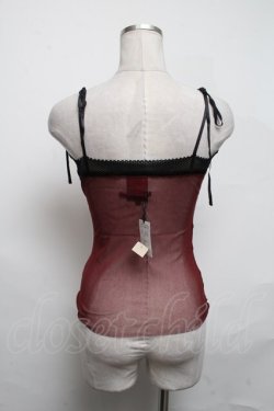 画像2: Jean Paul GAULTIER CLASSIQUE / パワーネットキャミソール  ワイン S-25-03-11-026-GO-TO-AS-ZS
