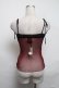 画像2: Jean Paul GAULTIER CLASSIQUE / パワーネットキャミソール  ワイン S-25-03-11-026-GO-TO-AS-ZS (2)