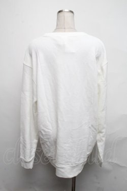 画像2: NieR Clothing / ちゃむちゃむスウェット  白 S-25-03-11-029-PU-BL-AS-ZY
