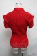 画像2: Jean Paul GAULTIER / パワーネット襟付きトップス 40 赤 S-25-03-11-033-GO-TO-AS-ZS (2)