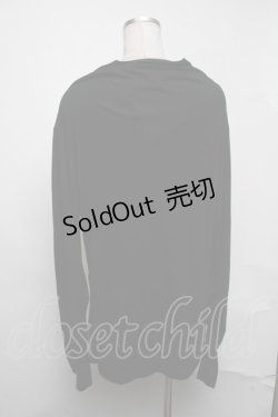 画像2: Despair / ハイネックトップス  黒 S-25-03-11-043-GO-TO-AS-ZS