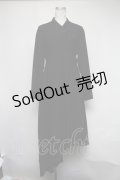 BPN / チャイナデザインロングワンピース  黒 S-25-03-11-050-GO-OP-HR-ZS