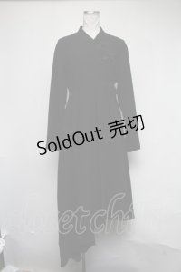 BPN / チャイナデザインロングワンピース  黒 S-25-03-11-050-GO-OP-HR-ZS