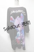 ankoROCK / ロゴラビットプルオーバー  黒 S-25-03-13-050-PU-TO-HR-ZS
