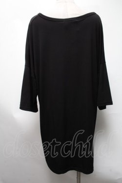 画像2: ankoROCK / ロゴラビットプルオーバー  黒 S-25-03-13-050-PU-TO-HR-ZS
