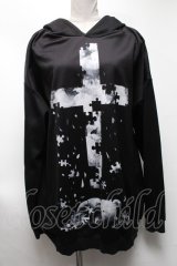 TRAVAS TOKYO / パズルＸくまプルオーバー  黒 S-25-03-13-051-PU-JA-HR-ZT129