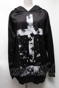 TRAVAS TOKYO / パズルＸくまプルオーバー  黒 S-25-03-13-051-PU-JA-HR-ZT129