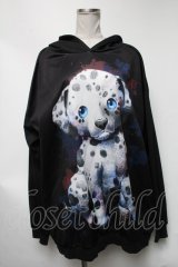 ankoROCK / ダルメシアンptプルオーバー  黒 S-25-03-13-057-PU-TO-HR-ZI