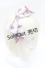 Angelic Pretty / Heartfulチェックカチューシャ  ピンク S-25-03-13-009-AP-AC-AS-ZS